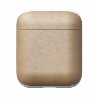 Nomad Airpod Case Leather Ledertasche - Natural (Beige)