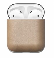 Nomad Airpod Case Leather Ledertasche - Natural (Beige)