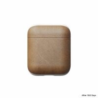 Nomad Airpod Case Leather Ledertasche - Natural (Beige)