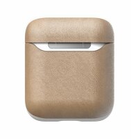 Nomad Airpod Case Leather Ledertasche - Natural (Beige)