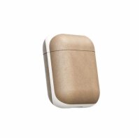 Nomad Airpod Case Leather Ledertasche - Natural (Beige)