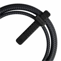 Nomad Kevlar USB-A auf Lightning Kabel mit 12 Watt Ladeleistung - Schwarz