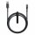 Nomad Kevlar USB-A auf Lightning Kabel mit 12 Watt Ladeleistung - Schwarz