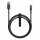 Nomad Kevlar USB-A auf Lightning Kabel mit 12 Watt Ladeleistung - Schwarz
