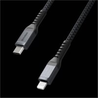 Nomad Kevlar USB-C auf Lightning Kabel 3m - Schwarz