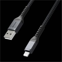 Nomad Rugged USB-A auf Lightning Kabel 3m - Schwarz