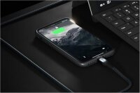 Nomad Rugged USB-A auf Lightning Kabel 3m - Schwarz