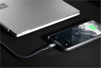 Nomad Rugged USB-A auf Lightning Kabel 3m - Schwarz