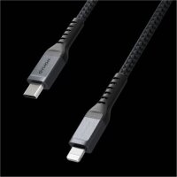 Nomad Rugged USB-C auf Lightning Kabel 1,5m - Schwarz