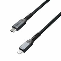 Nomad Rugged USB-C auf Lightning Kabel 1,5m - Schwarz