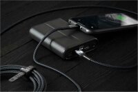 Nomad Rugged USB-C auf Lightning Kabel 1,5m - Schwarz