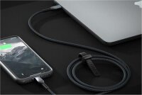 Nomad Rugged USB-C auf Lightning Kabel 1,5m - Schwarz