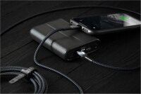 Nomad Rugged USB-C auf Lightning Kabel 1,5m - Schwarz