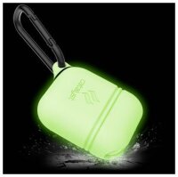 Catalyst Wasserdichtes Case für AirPods - Glow in the dark (Grün)