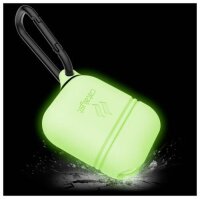 Catalyst Wasserdichtes Case für AirPods - Glow in the dark (Grün)