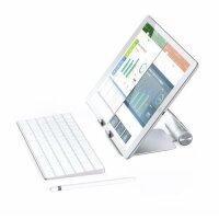 Satechi Aluminum Foldable Stand Smartphone /Tablet Halterung - Silber