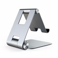 Satechi Aluminum Foldable Stand Smartphone /Tablte Halterung - Space Gray (Grau)