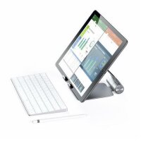 Satechi Aluminum Foldable Stand Smartphone /Tablte Halterung - Space Gray (Grau)