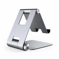 Satechi Aluminum Foldable Stand Smartphone /Tablte Halterung - Space Gray (Grau)