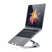 Satechi Aluminum Foldable Stand Smartphone /Tablte Halterung - Space Gray (Grau)