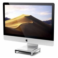 Satechi Aluminum Monitor Stand Hub für Apple iMac - Silber