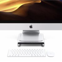 Satechi Aluminum Monitor Stand Hub für Apple iMac - Silber