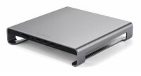 Satechi Aluminum Monitor Stand Hub für Apple iMac - Space Gray (Grau)