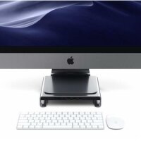 Satechi Aluminum Monitor Stand Hub für Apple iMac - Space Gray (Grau)