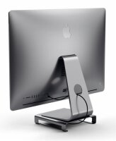 Satechi Aluminum Monitor Stand Hub für Apple iMac - Space Gray (Grau)