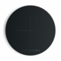 Satechi Aluminum PD und QC Wireless Charger Ladestation - Space Gray (Grau)
