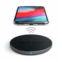 Satechi Aluminum PD und QC Wireless Charger Ladestation - Space Gray (Grau)
