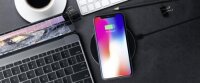Satechi Wireless Qi Charging Pad Ladestation - Space Gray (Grau)