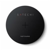 Satechi Wireless Qi Charging Pad Ladestation - Space Gray (Grau)