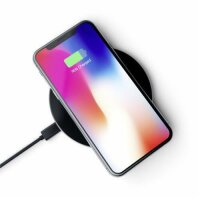 Satechi Wireless Qi Charging Pad Ladestation - Space Gray (Grau)