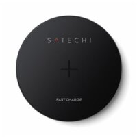 Satechi Wireless Qi Charging Pad Ladestation - Space Gray (Grau)