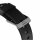 Nomad Strap Modern Leather für Apple Watch 42/44/45/49 mm - schwarzer Connector / Schwarz