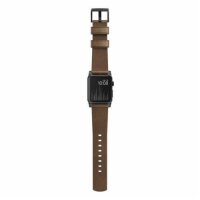 Correa Nomad Modern Leather para Apple Watch 42/44/45/49 mm - Conector negro / Marrón
