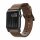 Correa Nomad Modern Leather para Apple Watch 42/44/45/49 mm - Conector negro / Marrón
