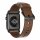 Correa Nomad Modern Leather para Apple Watch 42/44/45/49 mm - Conector negro / Marrón