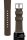 Nomad Strap Modern Leather für Apple Watch 38/40 mm - Silber Connector / Braun