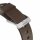 Nomad Strap Modern Leather für Apple Watch 38/40 mm - Silber Connector / Braun
