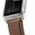 Nomad Strap Traditional Leather für Apple Watch 42/44/45/49 mm - Silber Connector / Braun