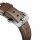 Nomad Strap Traditional Leather für Apple Watch 42/44/45/49 mm - Silber Connector / Braun