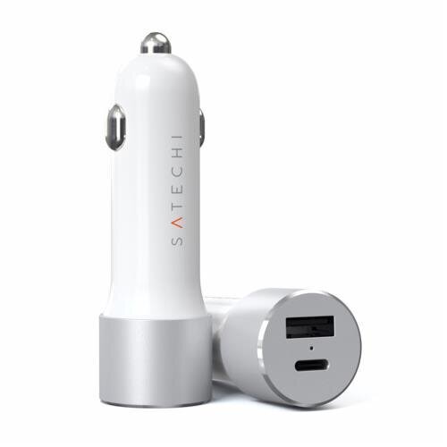 Satechi 72W Type-C PD Car Charger - Silber