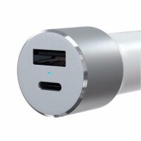Satechi 72W Type-C PD Car Charger - Silber