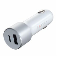 Satechi 72W Type-C PD Car Charger - Silber