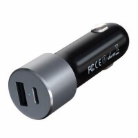 Satechi 72W Dual Type-C PD Car KFZ Ladegerät - Space Gray (Grau)
