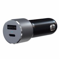 Satechi 72W Dual Type-C PD Car KFZ Ladegerät - Space Gray (Grau)
