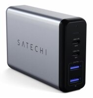 Satechi 75W Dual Type-C PD Travel Charger - Space Gray...