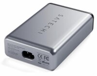 Satechi 75W Dual Type-C PD Travel Charger - Space Gray (Grau)